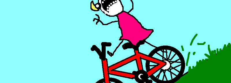 From http://hyperboleandahalf.blogspot.com/2010/07/bicycle.html